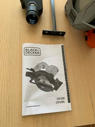 Sierra Circular Black Decker CS1250L-QS