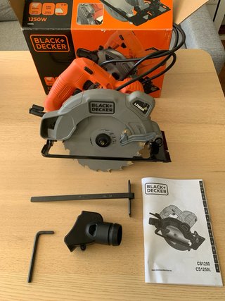Sierra Circular Black Decker CS1250L-QS
