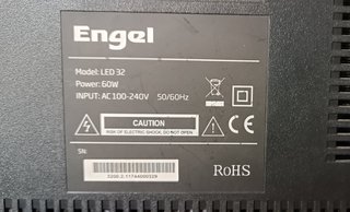 Televisor LED Engel 32 Negro