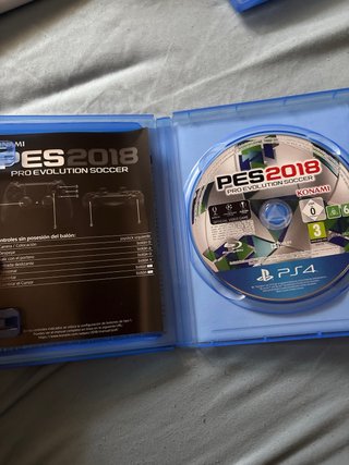 PS4 Juegos: FIFA 17, 18, 20, 21 y PES 2018