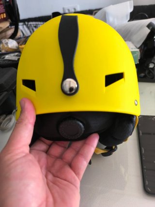 Casco esquí/snowboard Bat Fox amarillo