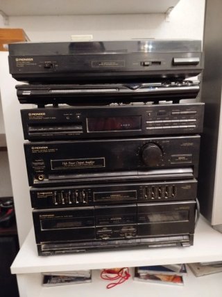 Equipo Hi-Fi Pioneer Negro