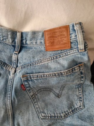 Shorts vaqueros Levi's azules