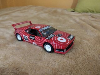 Coche Slot Scalextric BASF Rojo marca Fly