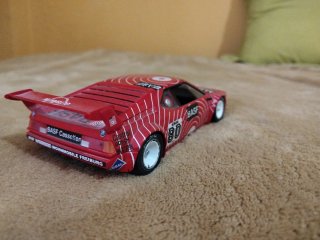 Coche Slot Scalextric BASF Rojo marca Fly