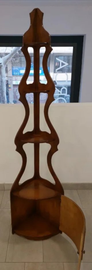 Estantería Esquinera Vintage Madera