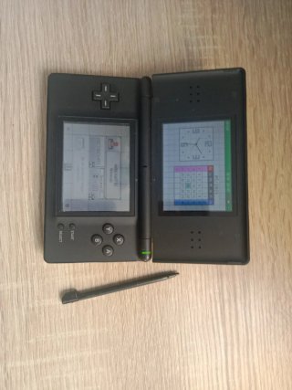 Nintendo DS Lite Negra + Cargador + Juego