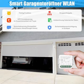 Abridor Puerta Garaje Inteligente WiFi