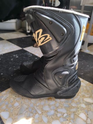Botas de Moto Negras número 45