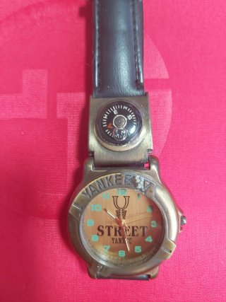 Reloj Yankee Cuarzo Marrón/Dorado