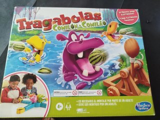 Juego electrónico Tragabolas Comilón Hasbro