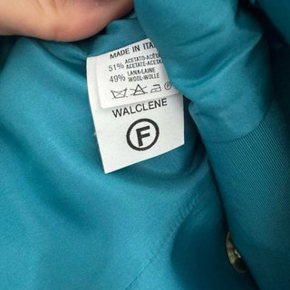 Tailleur vintage Ferò turchese