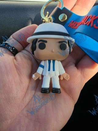 Portachiavi Michael Jackson Stile Funko Pop Music