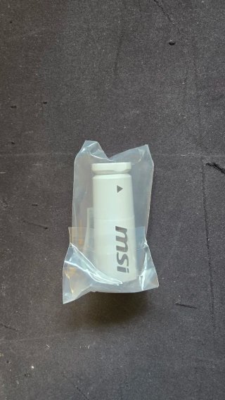 Supporto scheda video MSI bianco