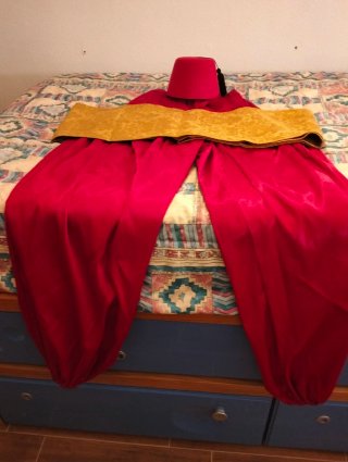 Traje musulmán. Fiestas Moros Cristianos Elda