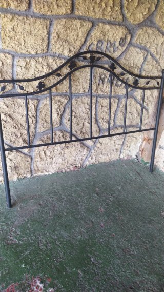 Cabecero de forja 140 cm