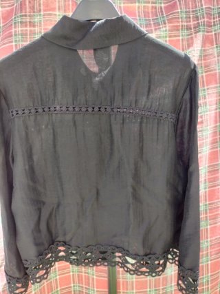 Camicia Calliope nera taglia L