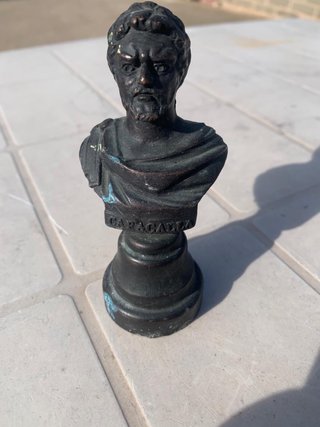 Statuetta bronzo Caracalla