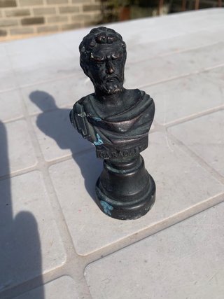 Statuetta bronzo Caracalla