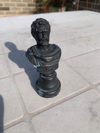 Statuetta bronzo Caracalla