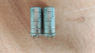 2 Condensadores SAL.CO M.F. 200+100+50+25