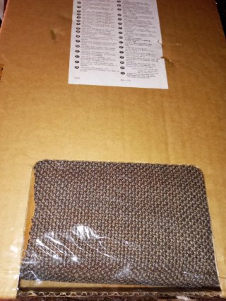 Funda marrón para reposapiés NOCKEBY