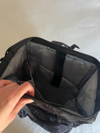 Mochila portátil diseño mármol