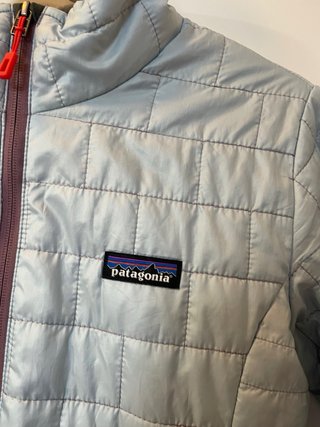Plumas Patagonia Mujer Talla S Azul Claro
