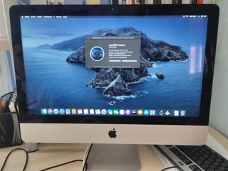 iMac Catalina Apple Plata Negro