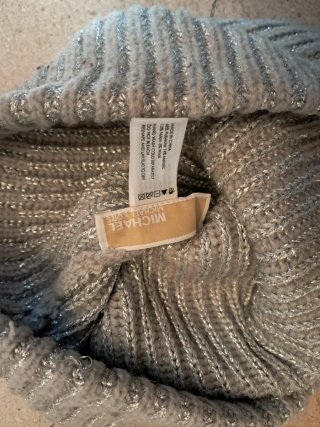 Cappellino Michael Kors Grigio Argento