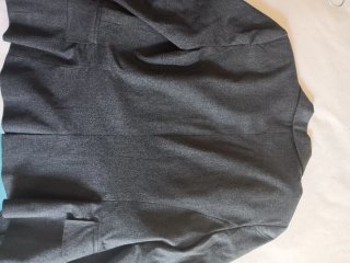 Chaqueta Zara Básica Gris Oscuro Talla S