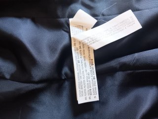Chaqueta Zara Básica Gris Oscuro Talla S