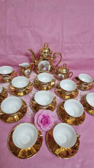 Servizio Caffè Vintage Bavaria 12 Persone
