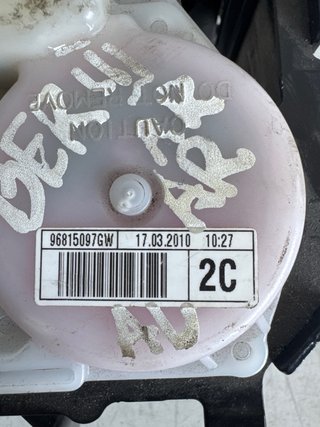 Cinturon central Peugeot Partner : 96815097GW