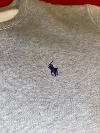Felpa Polo Ralph Lauren Grigio Taglia S
