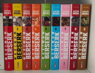 Berserk ed. Maximum 1-9.