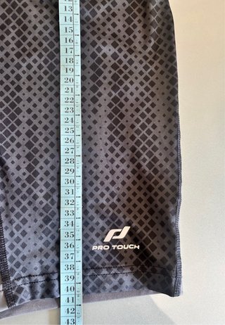 Pantaloncini fitness Pro Touch L grigio/nero