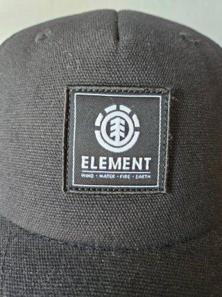 Gorra Element Negra Trucker