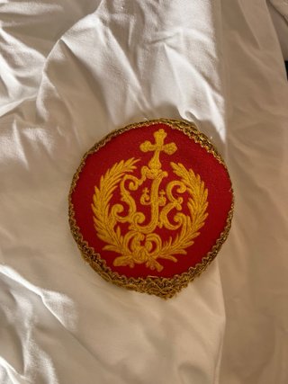 Túnica Nazareno Blanco con Escudo
