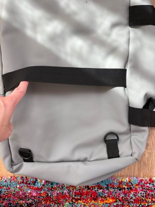 Mochila/Maletín Impermeable Gris