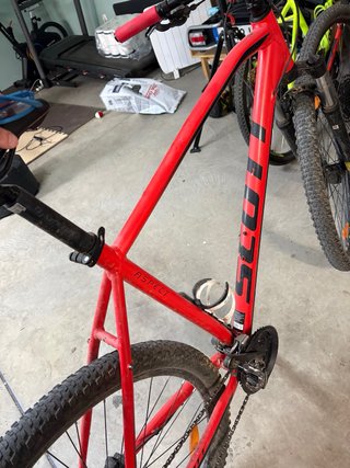 Bicicleta de montaña Scott 29 roja  Talla XL