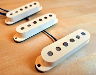 Pastillas Fender Stratocaster JV Negras