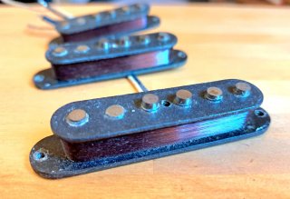 Pastillas Fender Stratocaster JV Negras