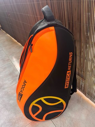 Paletero Padel Mystica Naranja Negro