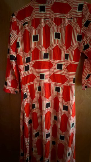 Vestido Monísimo Rojo y Blanco