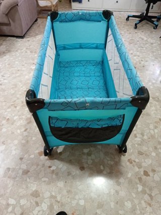 Parque cuna infantil plegable