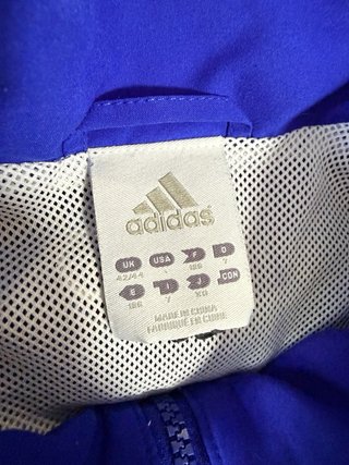 Chaqueta Adidas Vintage Azul - Talla L