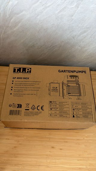 Bomba de agua T.I.P. GP 4000 INOX 800W