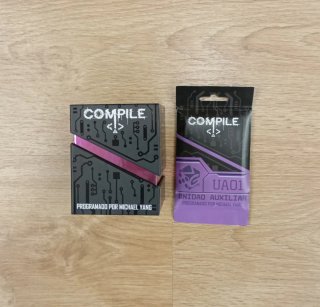 Juego de cartas Compile + expansión