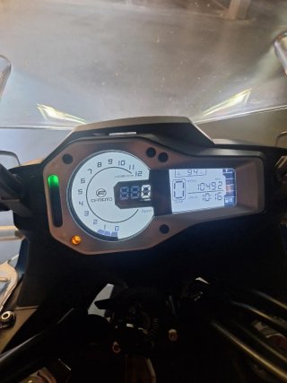 CFMOTO 650 Adventure Moto Azul/Gris